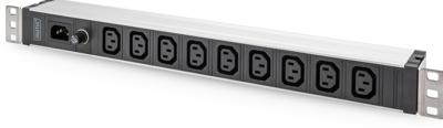 Digitus DN-95429 energiedistributie 9 AC-uitgang(en) 1U Digitus DN-95429 energiedistributie 9 AC-uitgang(en) 1U