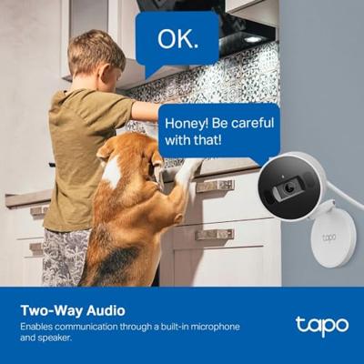 Tapo C125 Wifi-bewakingscamera met AI IP-camera Wit - thumbnail