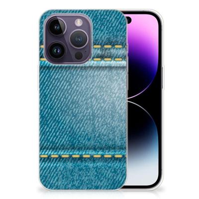 Apple iPhone 14 Pro | Sillicone Back Cover | Jeans