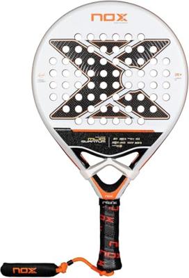 Padel Racket Nox ML10 Quantum 3K Wit Koolstofvezel