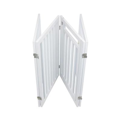 TRIXIE HONDENHEK MET DEUR WIT 60-160 X 81 CM