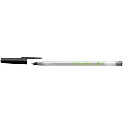 Balpen Bic Ecolutions round stic medium zwart Balpen Bic Ecolutions round stic medium zwart