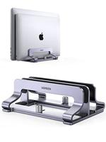 Ugreen Verticale standaard voor 2 apparaten Ugreen LP258 aluminium voor laptop en tablet - zilver - thumbnail