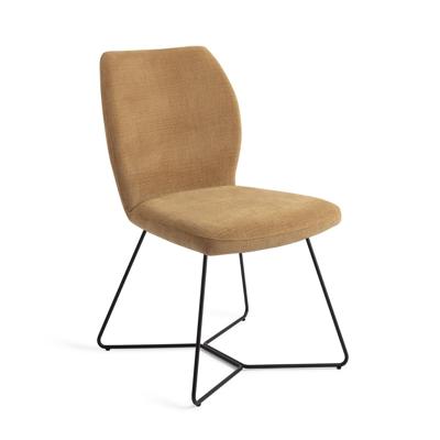 Jesper Home Ikata eetkamerstoel Honey Harvest beehive black