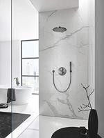 Regendoucheset GROHE Rainshower Cosmopolitan Metal 31 cm met Wandarm Hard Graphite Geborsteld - thumbnail