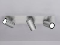 Trio Moderne plafondspotSeries 8024 3-lichts nikkel mat - 802400307 - thumbnail