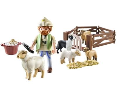 Playmobil 71444 Country Herder met Schapen - thumbnail