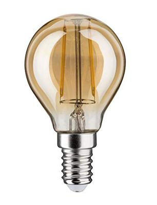 Paulmann 28525 LED-lamp E14 Kogel 2 W = 16.2 W Goud (Ø x h) 45 mm x 78 mm Filament / Retro-LED 1 stuk(s) Paulmann 28525 LED-lamp E14 Kogel 2 W = 16.2 W Goud (Ø x h) 45 mm x 78 mm Filament / Retro-LED 1 stuk(s)