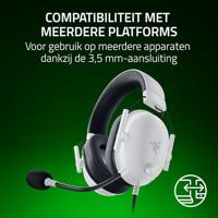 Razer BlackShark V2 X (Xbox) - Bedrade E-Sports Headset voor Xbox S|X console (250g, cardioïde microfoon, 50mm Drivers, passieve ruisonderdrukking, 3,5mm jack) Wit - thumbnail