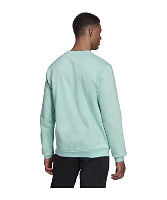 adidas Entrada 22 Crew Sweater Turquoise Wit adidas Entrada 22 Crew Sweater Turquoise Wit