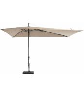 Grote Zweefparasol Asymetrique Windbestendig 360x220 cm Volant Ecru van Madison - thumbnail