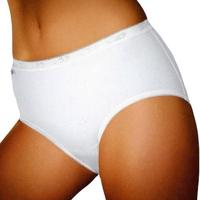 Dames Basic Midi slip - Heup slip - katoenen dames onderbroek - 46 - Zwart | Dames slip - Onderbroek - Ondergoed - 46 - Onderbroek - Ondergoed - - thumbnail