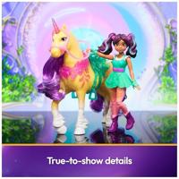 Ava + bladfiguren - 5 accessoires inbegrepen - Vanaf 4 jaar - Unicorn School - thumbnail