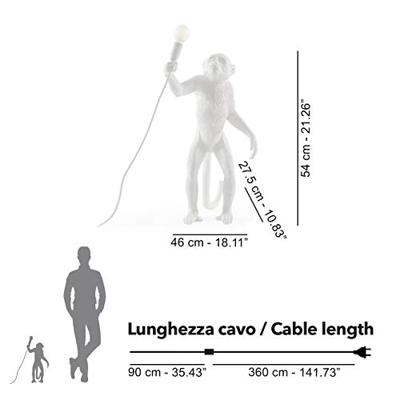 Seletti Monkey Lampresin Standing