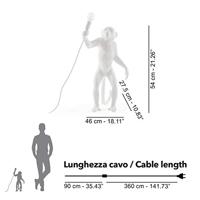 Seletti Monkey Lampresin Standing - thumbnail