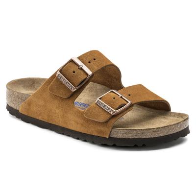 Birkenstock sandalen Arizona Soft Footbed Suede Leather 1009527 mink