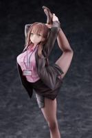 Original Character PVC Statue 1/6 OL-chan Who Doesn't Want to Go to Work Pink Ver. 26 cm - thumbnail