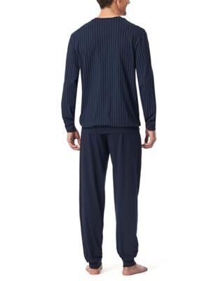 Schiesser Schiesser Heren Pyjama Long darkblue 182196 48/S
