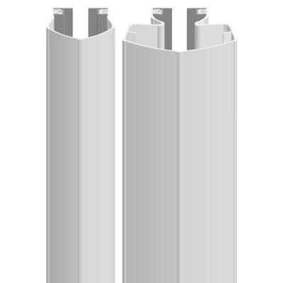 Ellen vingerbeschermingsprofiel - Finprotect Plus 5090 - 250cm - wit RAL9010