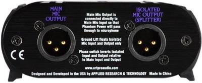 ART SPLITCom Pro microfoon splitter/combiner