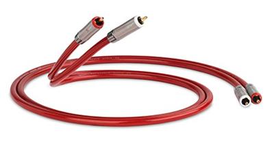 QED: Reference Audio 40 RCA Tulp Kabel 0,6 Meter - Rood