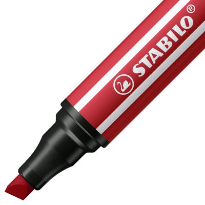 STABILO pen 68 max arty viltstift met dikke beitelpuntetui 6 kleuren
