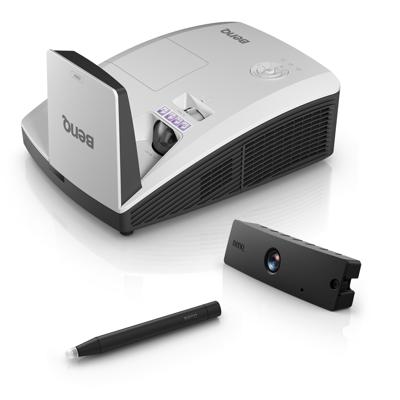 BENQ MH856UST+ DLP-projector (3500 ANSI lumen, 1080p, 1920x1080, 10000:1, 34dB, ultra korte afstand)