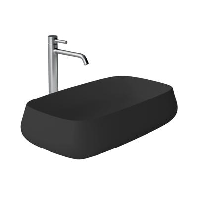 Wastafel Salenzi Nur 60x35 cm Keramiek Mat Zwart (incl. bijpassende afvoerplug) Wastafel Salenzi Nur 60x35 cm Keramiek Mat Zwart (incl. bijpassende afvoerplug)