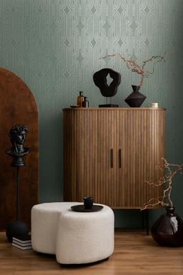 AS Creation French Affair - Blauw - Badkamer - 399375