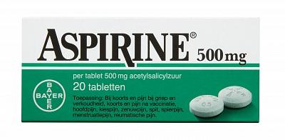 Aspirine 500mg Tabletten