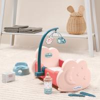 Ecoiffier poppenwieg met accessoires, 6dlg. - thumbnail