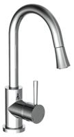 Schutte UNICORN ééngreepsmengkraan keuken met uittrekbare mousseur, chroom - thumbnail