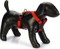 Beeztees Parinca Premium Y-Tuig - Hondentuig - Nylon - Rood - thumbnail