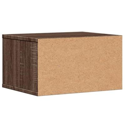 VidaXL Printerkastje 40x32x22,5 cm bewerkt hout bruin eikenkleurig