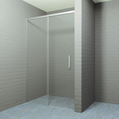 Nisdeur Boss & Wessing Linea met Vast Paneel 120x200 cm 8 mm Soft Close NANO Glas RVS Look Boss & Wessing Nisdeur Boss & Wessing Linea met Vast Paneel 120x200 cm 8 mm Soft Close NANO Glas RVS Look Boss & Wessing