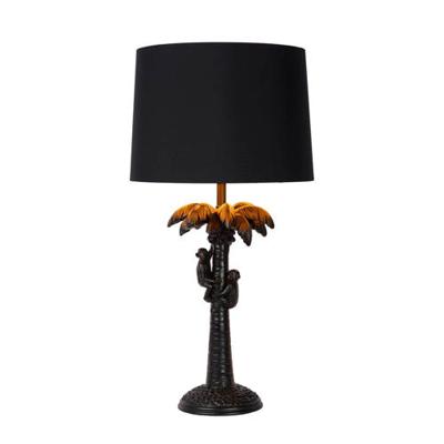 Lucide EXTRAVAGANZA COCONUT - Tafellamp - Ø 30,5 cm - 1xE27 - Zwart
