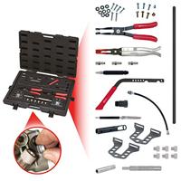 KS Tools 150.1100 Ventiel montage en demontage gereedschapsset, 44-delig - thumbnail