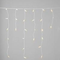 Konstsmide Lichtgordijn ijsregen Buiten 230 V/50 Hz Energielabel: F (A - G) 200 LED Barnsteen - thumbnail