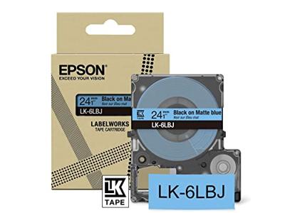 Epson LK-6LBJ Zwart, Blauw