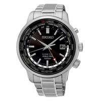 Seiko Neo Sport True GMT SUN069P1 | Black - thumbnail