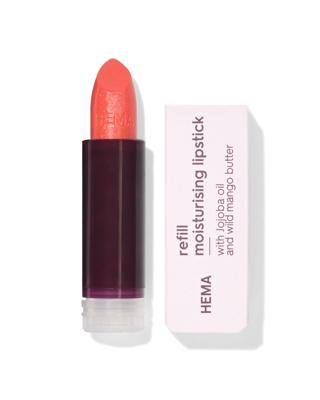 HEMA Navulling moisturising lipstick 34 kiss me - crystal (koraal)