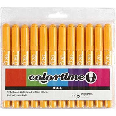 Creativ Company Warm gele jumbo stiften, 12st.