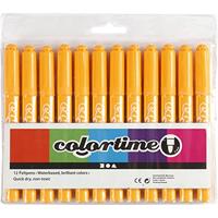 Creativ Company Warm gele jumbo stiften, 12st. - thumbnail