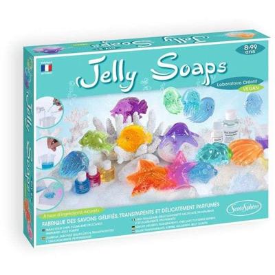 Jelly Soaps - SENTOSPHERE - Maak je eigen zeepjes - Alle benodigdheden zijn inbegrepen - Geschikt voor kinderen vanaf 8 jaar