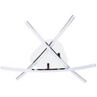 LED Plafondlamp - Plafondverlichting - Critos - 20W - Natuurlijk Wit 4000K - Mat Chroom - Aluminium - thumbnail