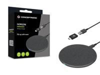 Conceptronic GORGON03G oplader voor mobiele apparatuur Grijs Binnen - thumbnail
