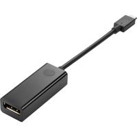 N9K78AA#AC3 - Externe video-adapter - USB-C - DisplayPort - voor Chromebook 13 G1; Elite Slice, Slice for Meeting Rooms; ZBook 15u G3, 17 G3, Studio G3 - thumbnail