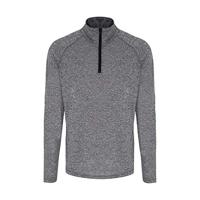 TriDry TR110 Men´s Long Sleeve Performance ¼ Zip - Black/Red - L - thumbnail