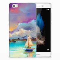 Hoesje maken Huawei Ascend P8 Lite Boat - thumbnail