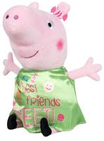 Play by Play knuffel Happy Peppa Pig 20 cm polyester groen - thumbnail